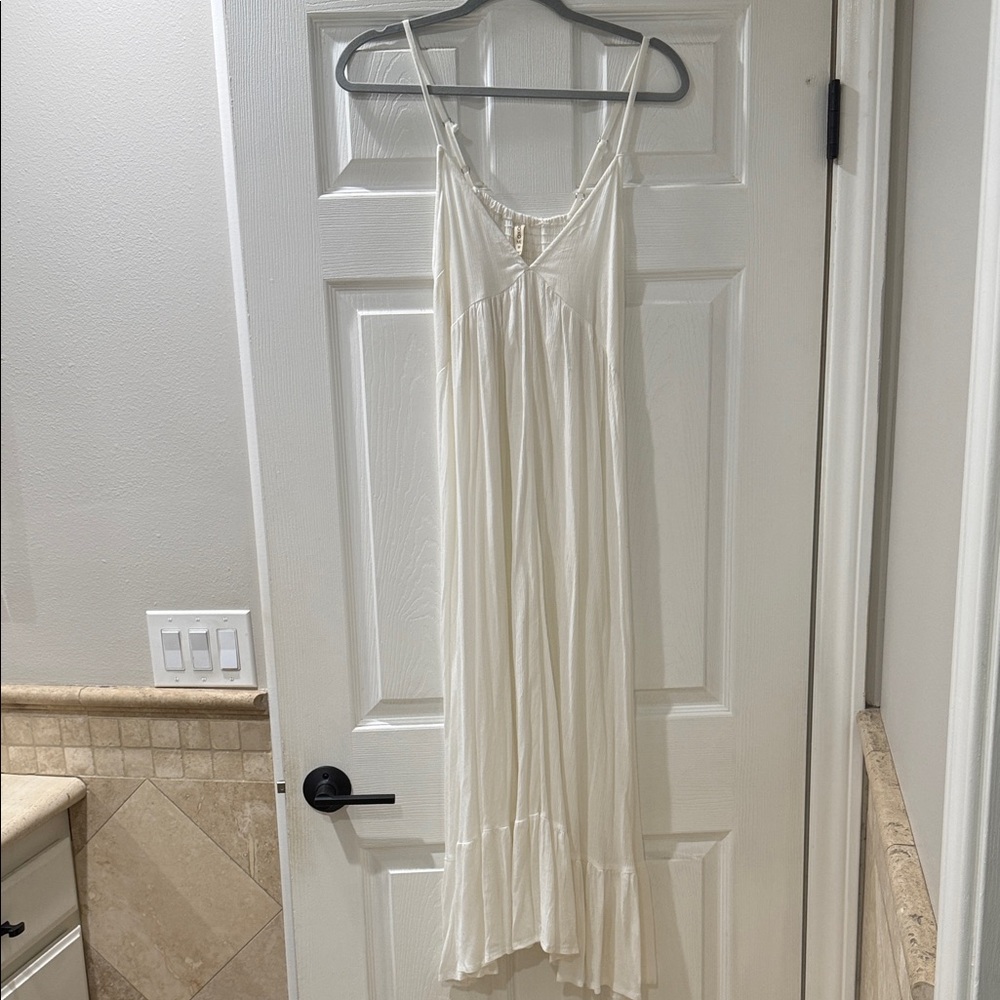 Bohme Cream Maxi Dress